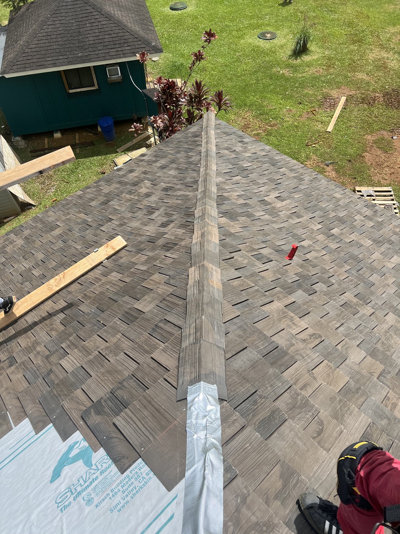 Natural cedar character, engineered performance