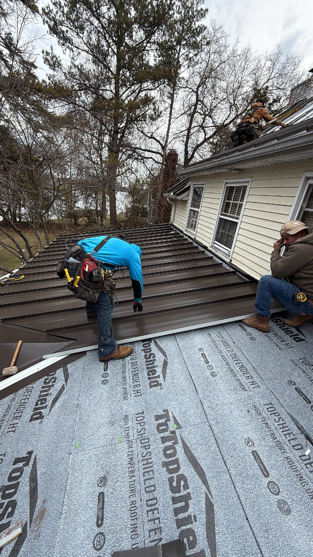 Experienced crew, careful installation